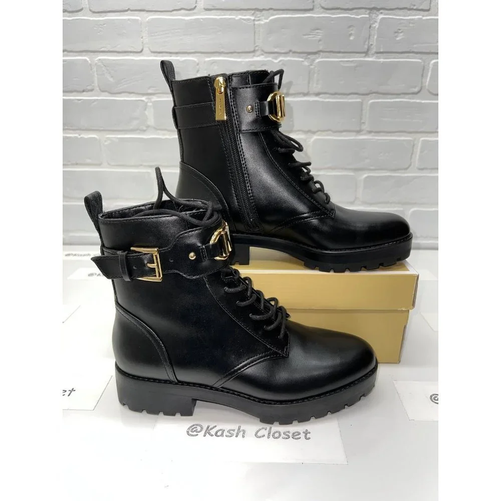 New Michael kors boots Kincaid Lace up boots - Black Various sizes available_3